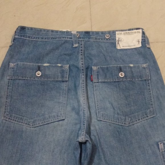 Original levi's baggy workwear Jeans - Picture 7 of 12